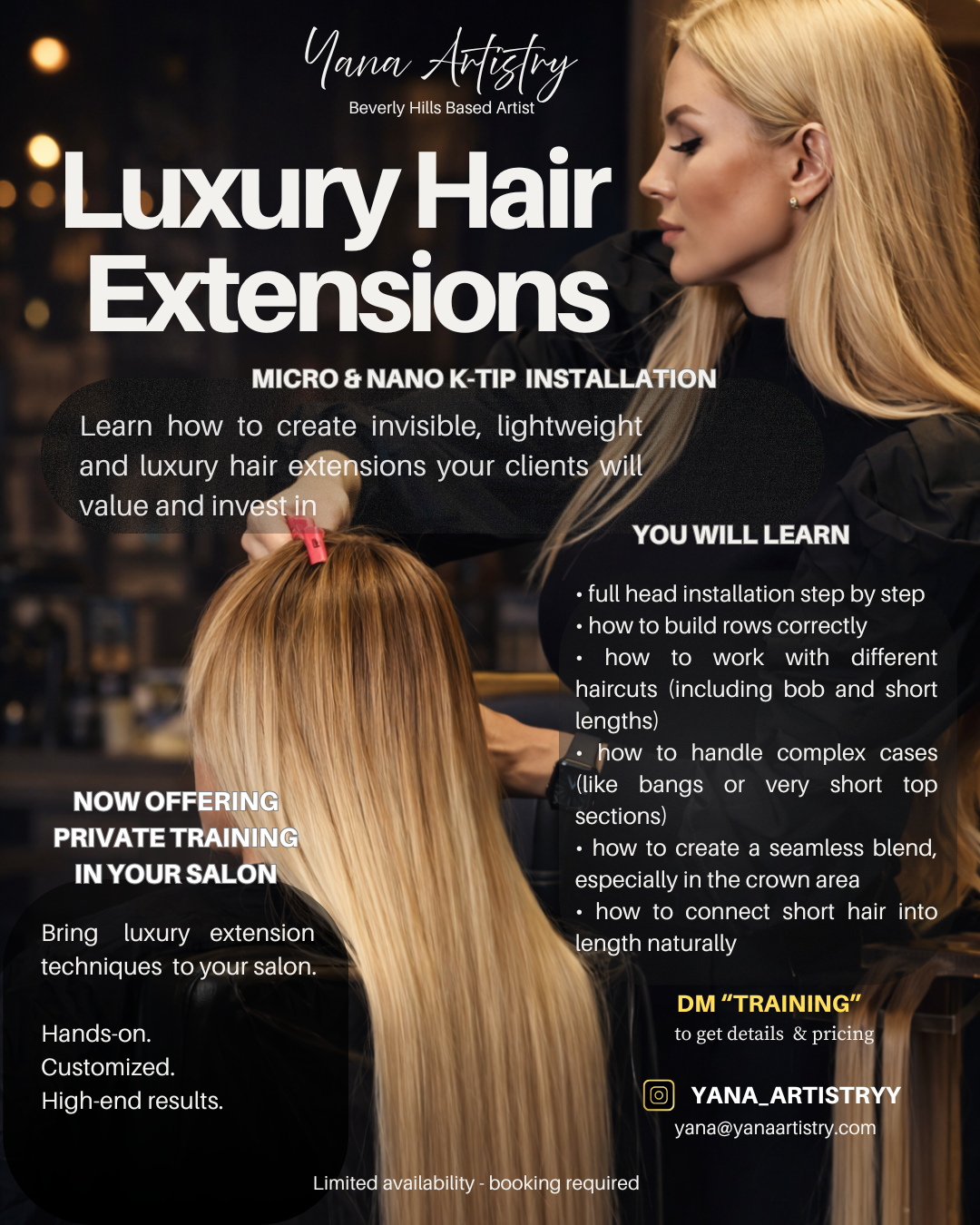 2 Day Seamless Hair Extensions Course
